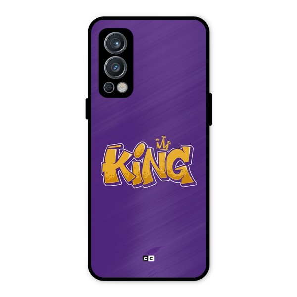 The Royal King Metal Back Case for OnePlus Nord 2 5G