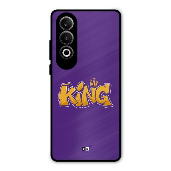 The Royal King Metal Back Case for OnePlus Nord CE4