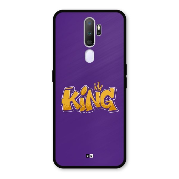 The Royal King Metal Back Case for Oppo A5 (2020)