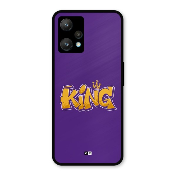 The Royal King Metal Back Case for Realme 9