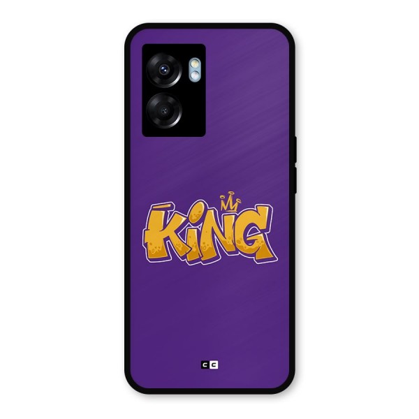 The Royal King Metal Back Case for Realme Narzo 50 5G