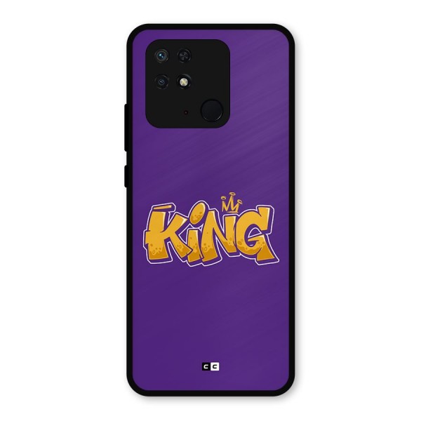 The Royal King Metal Back Case for Redmi 10 Power