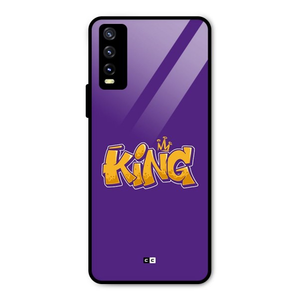 The Royal King Metal Back Case for Vivo Y20i