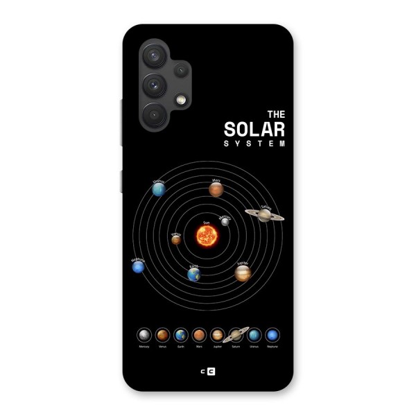 The Solar System Back Case for Galaxy A32