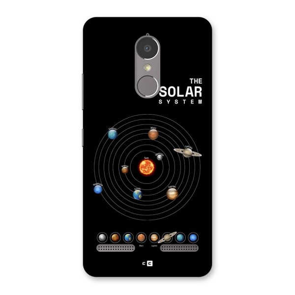 The Solar System Back Case for Lenovo K6