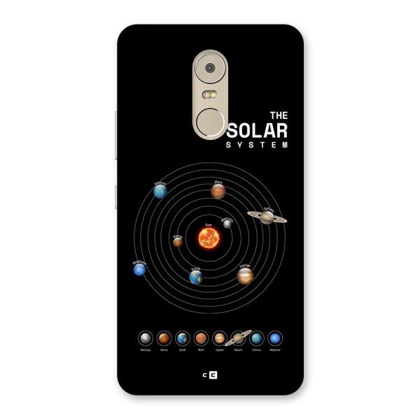 The Solar System Back Case for Lenovo K6 Note
