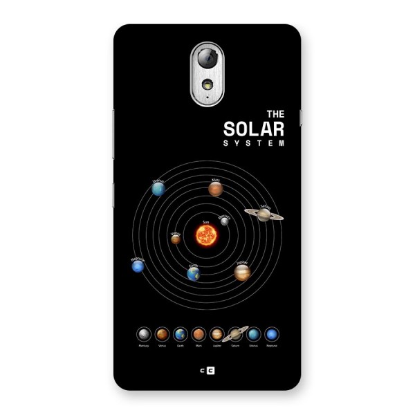 The Solar System Back Case for Lenovo Vibe P1M