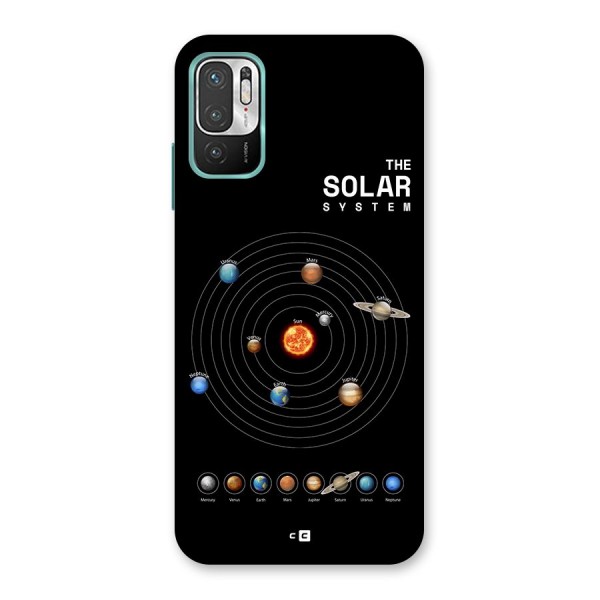 The Solar System Back Case for Redmi Note 10T 5G
