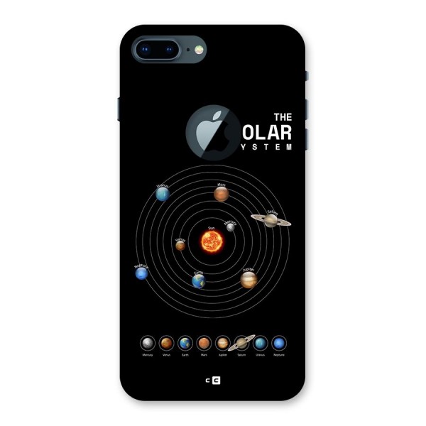 The Solar System Back Case for iPhone 7 Plus Logo Cut