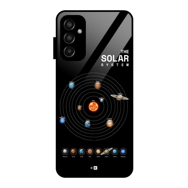 The Solar System Glass Back Case for Galaxy F13