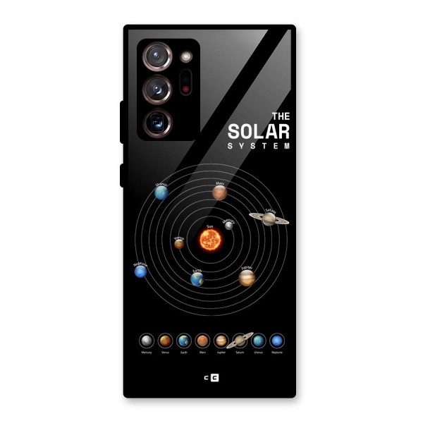 The Solar System Glass Back Case for Galaxy Note 20 Ultra