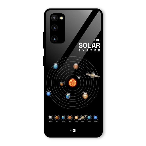 The Solar System Glass Back Case for Galaxy S20 FE 5G