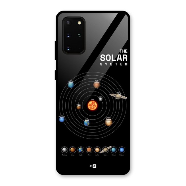 The Solar System Glass Back Case for Galaxy S20 Plus