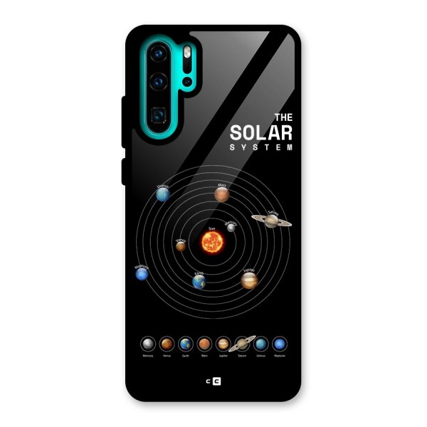 The Solar System Glass Back Case for Huawei P30 Pro