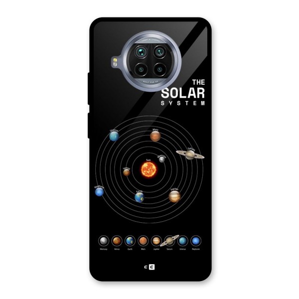 The Solar System Glass Back Case for Mi 10i