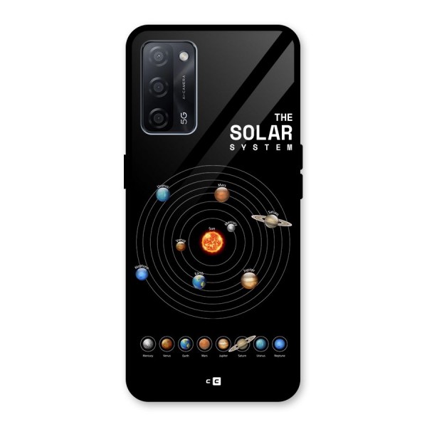 The Solar System Glass Back Case for Oppo A53s 5G