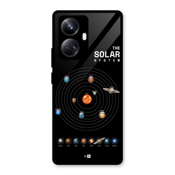 The Solar System Glass Back Case for Realme 10 Pro Plus