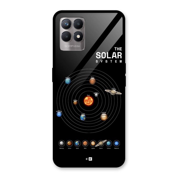 The Solar System Glass Back Case for Realme 8i