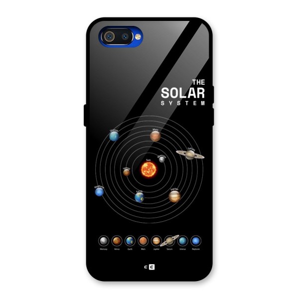 The Solar System Glass Back Case for Realme C2