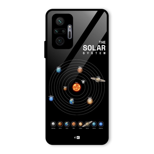 The Solar System Glass Back Case for Redmi Note 10 Pro Max