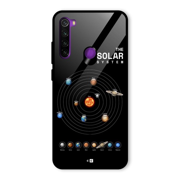 The Solar System Glass Back Case for Redmi Note 8
