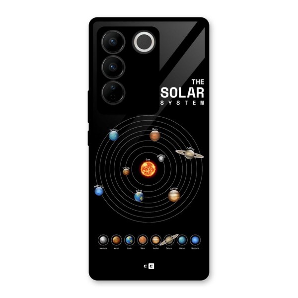 The Solar System Glass Back Case for Vivo V27
