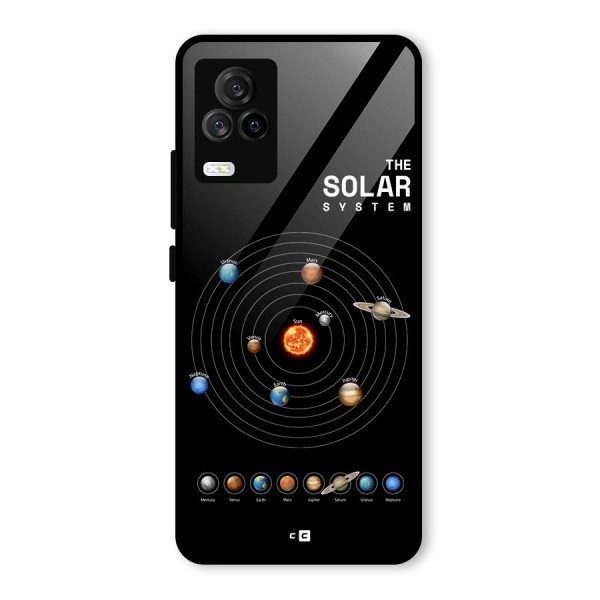 The Solar System Glass Back Case for Vivo iQOO 7 Legend 5G