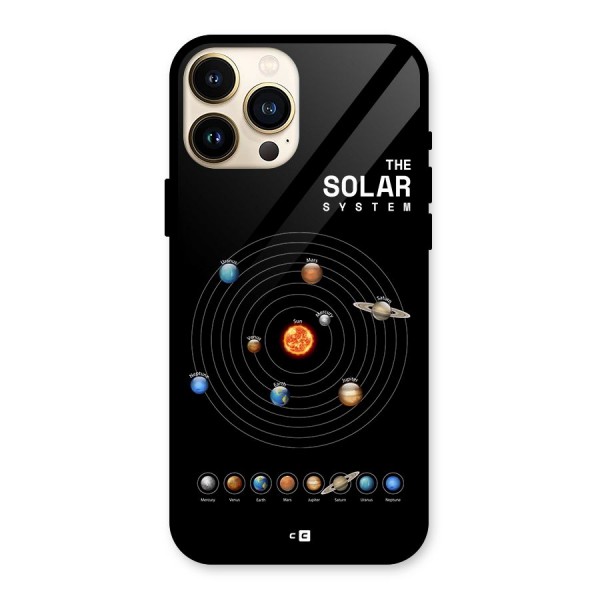 The Solar System Glass Back Case for iPhone 13 Pro Max