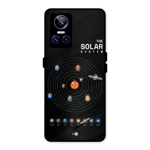 The Solar System Metal Back Case for Realme GT Neo 3