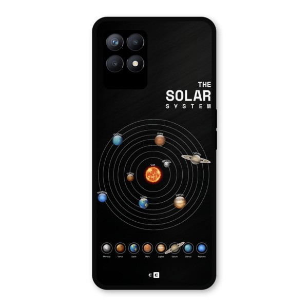 The Solar System Metal Back Case for Realme Narzo 50