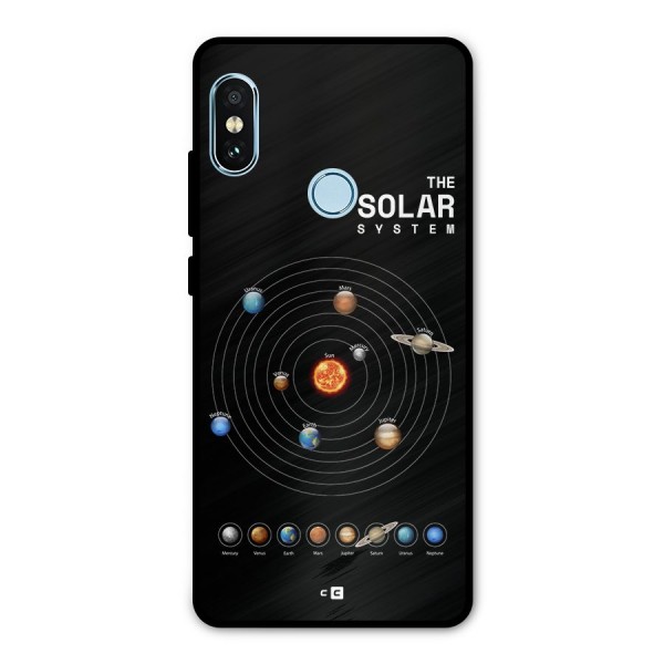 The Solar System Metal Back Case for Redmi Note 5 Pro