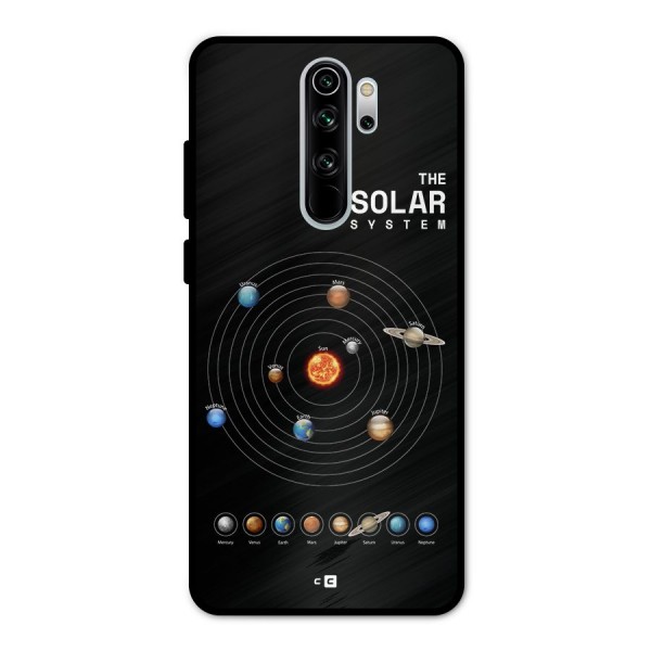 The Solar System Metal Back Case for Redmi Note 8 Pro