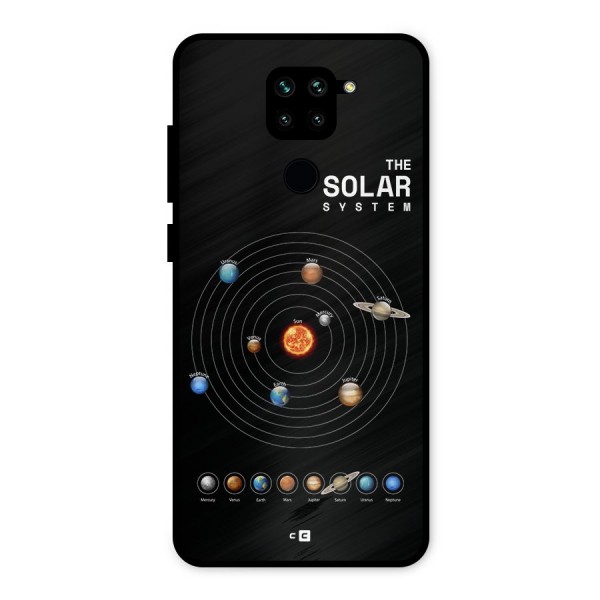 The Solar System Metal Back Case for Redmi Note 9
