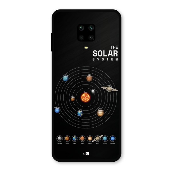 The Solar System Metal Back Case for Redmi Note 9 Pro Max