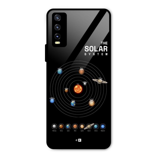 The Solar System Metal Back Case for Vivo Y20i