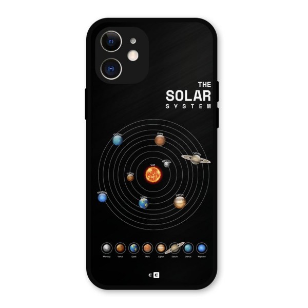 The Solar System Metal Back Case for iPhone 12