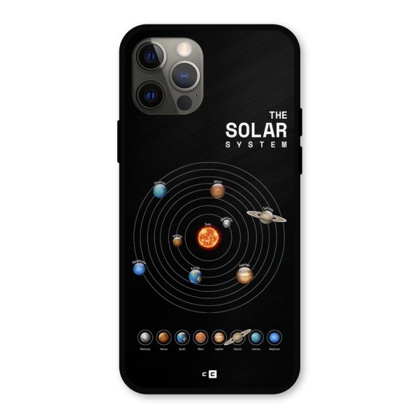 The Solar System Metal Back Case for iPhone 12 Pro