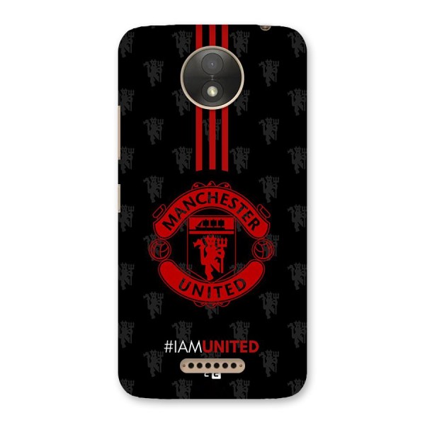 The United Spirit Back Case for Moto C Plus