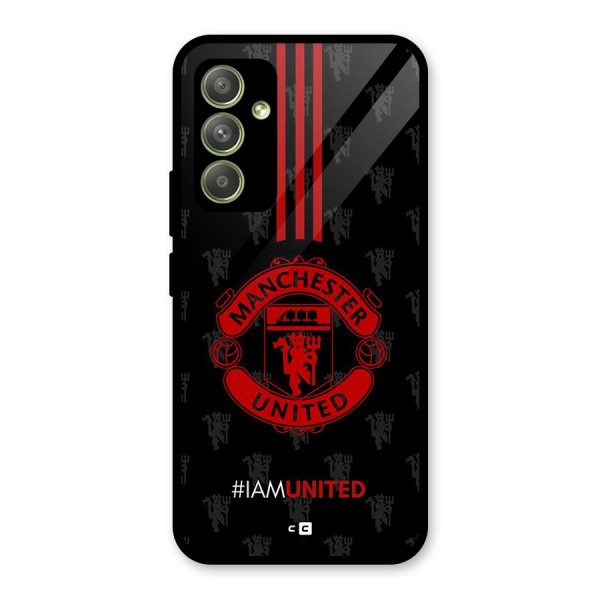 The United Spirit Glass Back Case for Galaxy A54