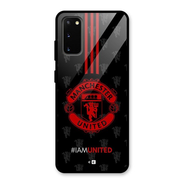 The United Spirit Glass Back Case for Galaxy S20