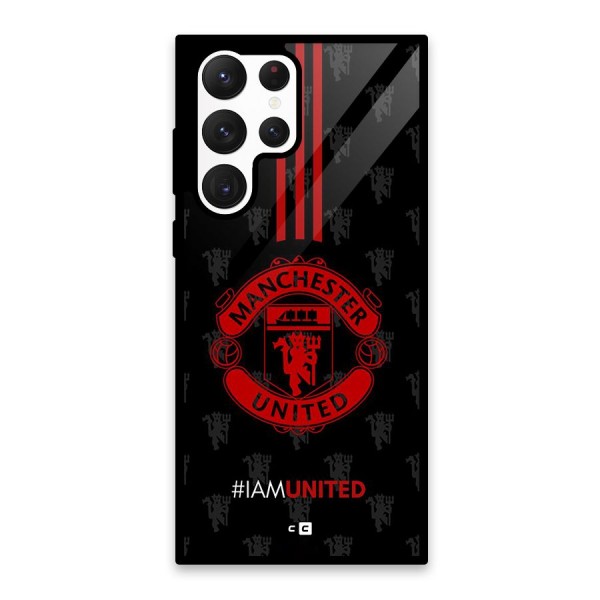 The United Spirit Glass Back Case for Galaxy S22 Ultra 5G