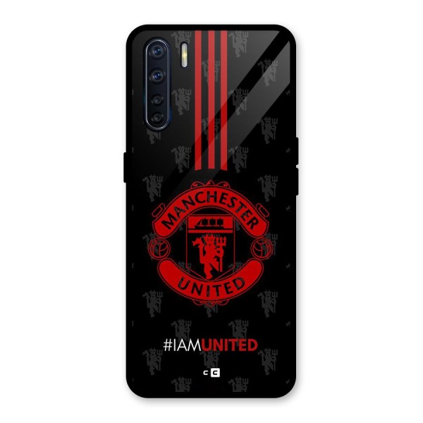 The United Spirit Glass Back Case for Oppo F15