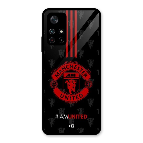 The United Spirit Glass Back Case for Poco M4 Pro 5G
