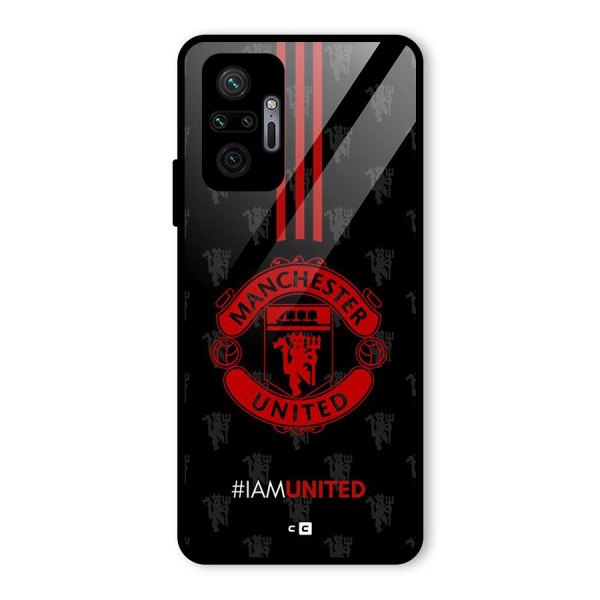The United Spirit Glass Back Case for Redmi Note 10 Pro Max