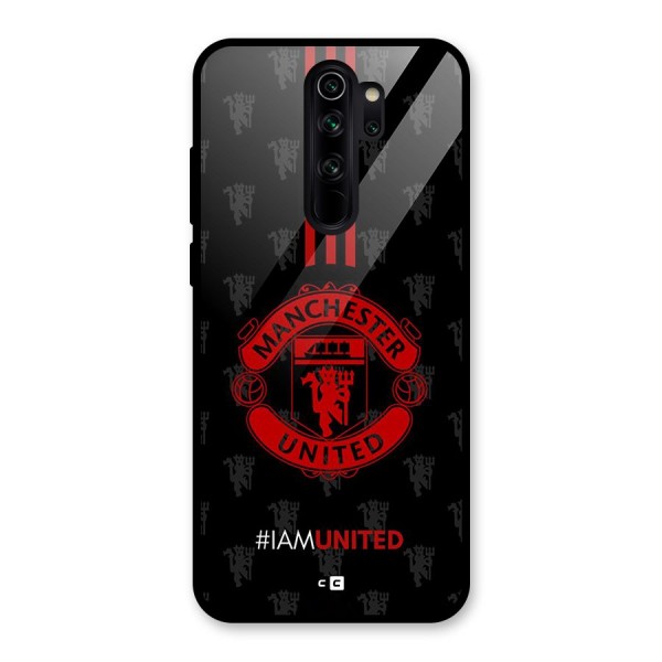 The United Spirit Glass Back Case for Redmi Note 8 Pro