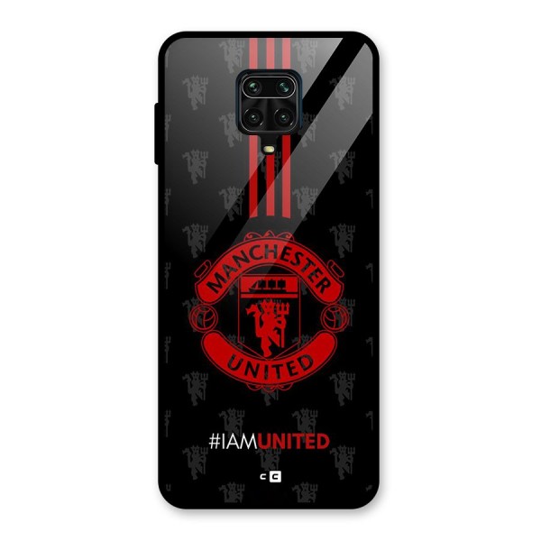 The United Spirit Glass Back Case for Redmi Note 9 Pro Max