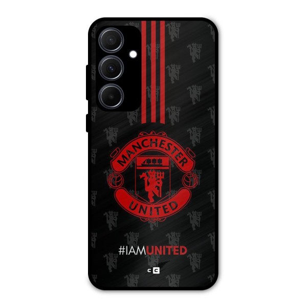 The United Spirit Metal Back Case for Galaxy A35