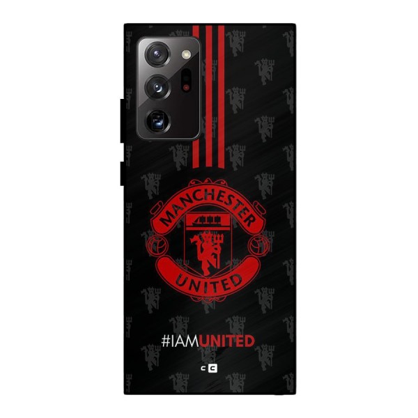 The United Spirit Metal Back Case for Galaxy Note 20 Ultra