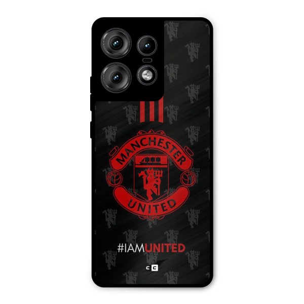 The United Spirit Metal Back Case for Motorola Edge 50 Pro