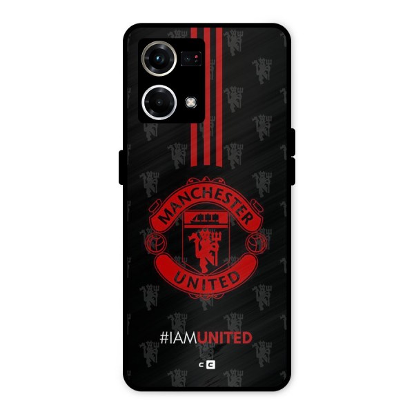 The United Spirit Metal Back Case for Oppo F21 Pro 4G